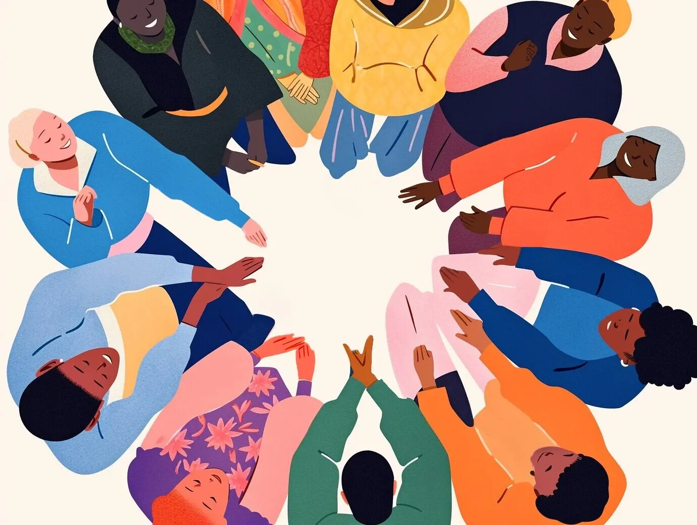 Концептуальное цифровое искусство в поддержку разнообразия по всему миру.